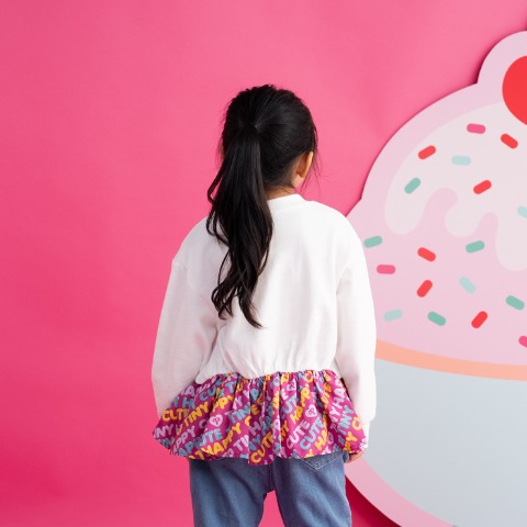 キッズ　プルオーバー（100～120㎝・Polly Pocket）