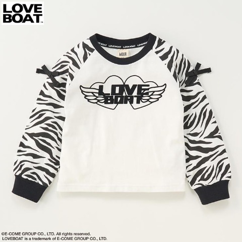 キッズ　長袖Ｔシャツ（100～120cm・LOVEBOAT）