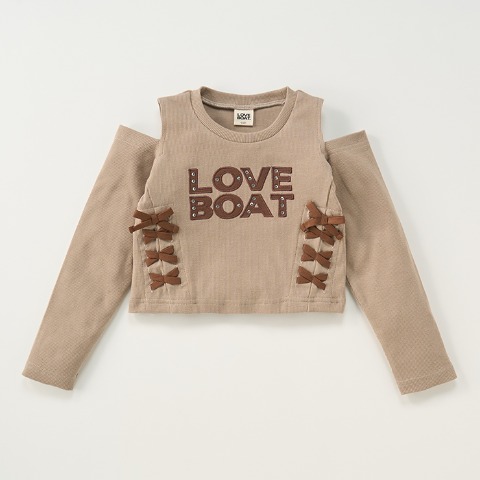キッズ　長袖Ｔシャツ（100～120cm・LOVEBOAT）
