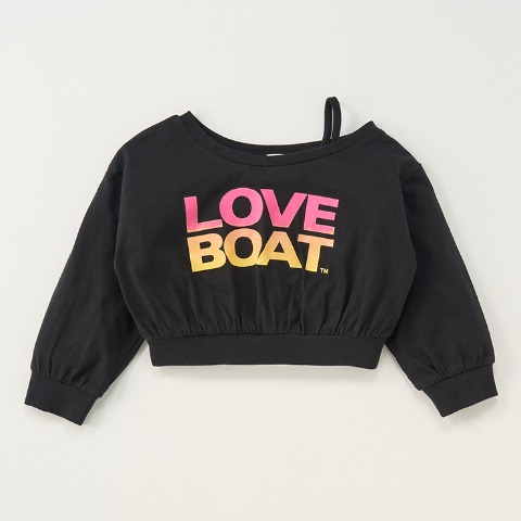 キッズ　長袖Ｔシャツ（100～120cm・LOVEBOAT）