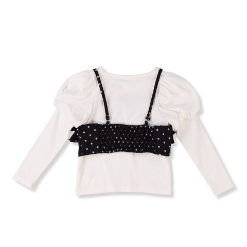 キッズ　キャミソール+Tシャツ （100～120cm・mirror bae.）