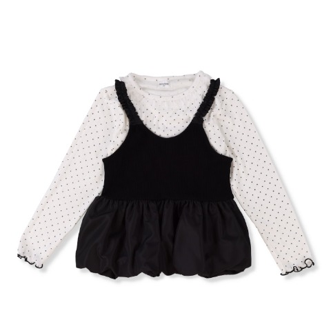 キッズ　タンクトップ+Tシャツ （100～120cm・mirror bae.）