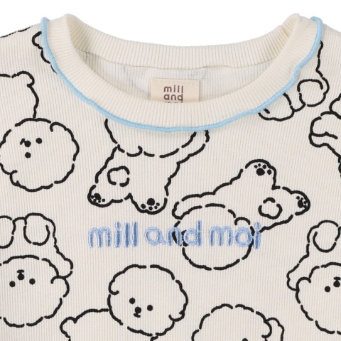キッズ　Tシャツ（100～120cm・mill and moi）