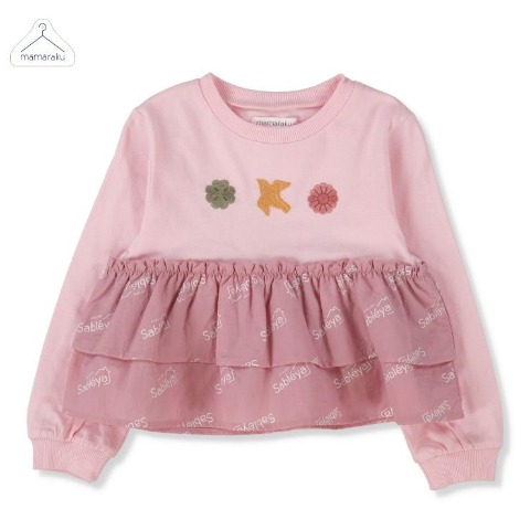 キッズ　トップス （100～120cm・mamaraku/サブレヤ）