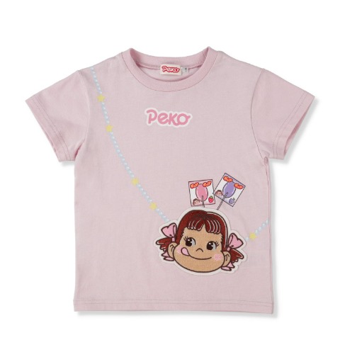 キッズ　半袖Ｔシャツ（100～120cm・ペコちゃん）