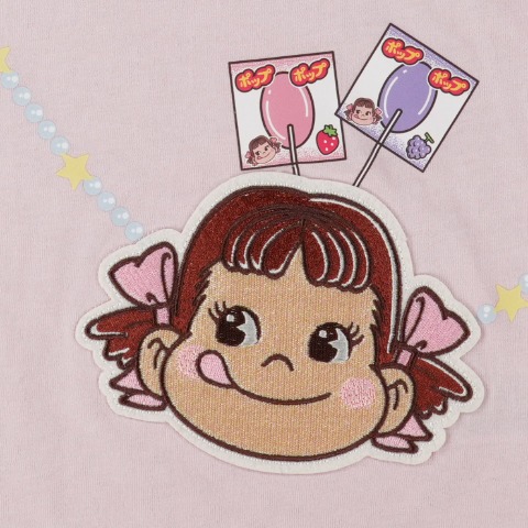 キッズ　半袖Ｔシャツ（100～120cm・ペコちゃん）