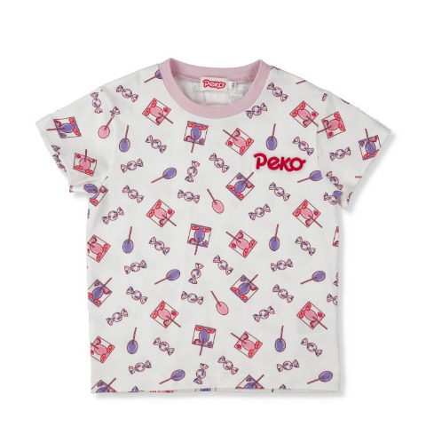 キッズ　半袖Ｔシャツ（100～120cm・ペコちゃん）