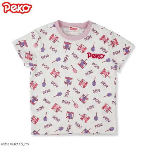 キッズ　半袖Ｔシャツ（100～120cm・ペコちゃん）