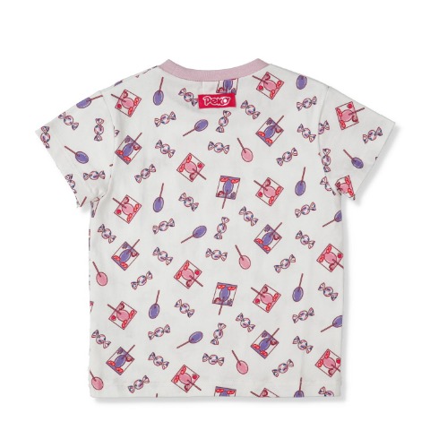 キッズ　半袖Ｔシャツ（100～120cm・ペコちゃん）