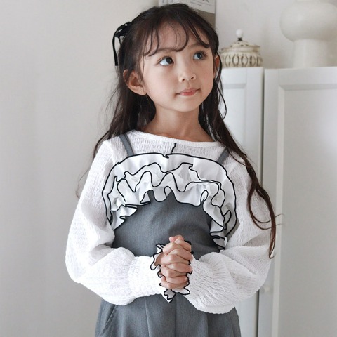 キッズ　Tシャツ+キャミソール （100～120cm・mirror bae.）