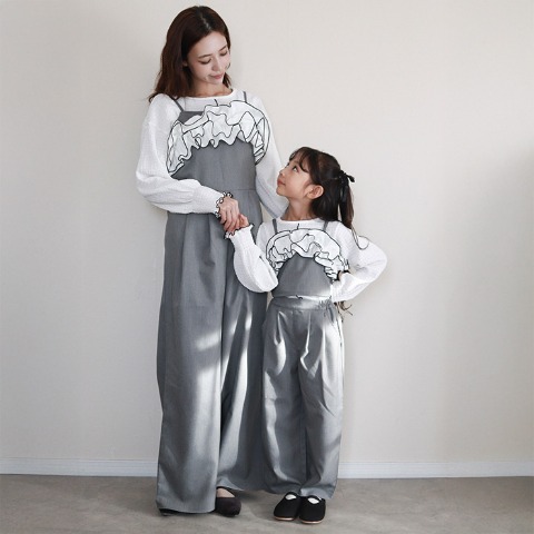 キッズ　Tシャツ+キャミソール （100～120cm・mirror bae.）