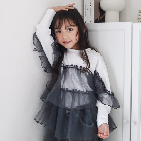 キッズ　プルオーバー （100～120cm・mirror bae.）