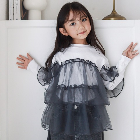 キッズ　プルオーバー （100～120cm・mirror bae.）