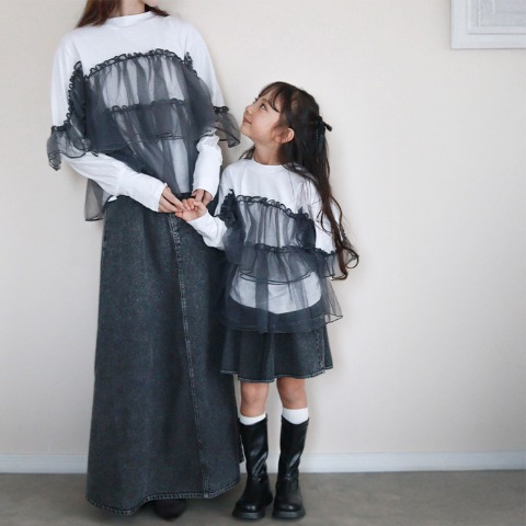 キッズ　プルオーバー （100～120cm・mirror bae.）