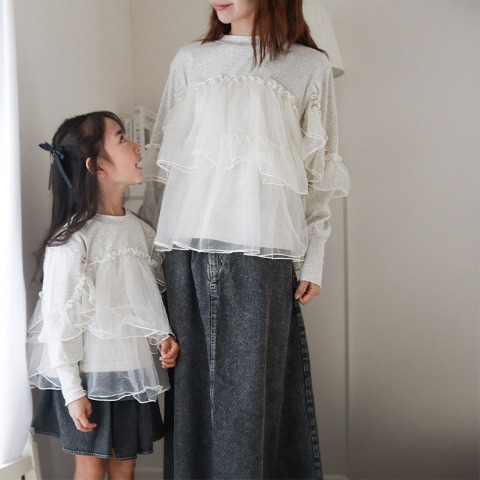 キッズ　プルオーバー （100～120cm・mirror bae.）