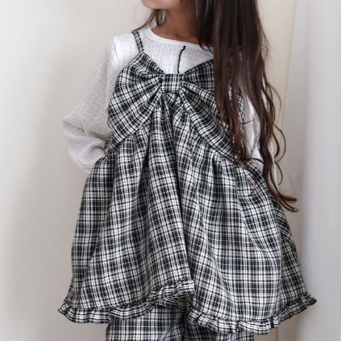 キッズ　Tシャツ+キャミソール （100～120cm・mirror bae.）