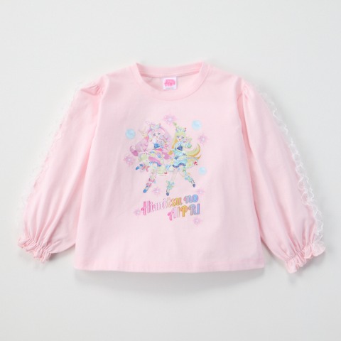 キッズ　長袖Tシャツ（100～120cm・ひみつのアイプリ）