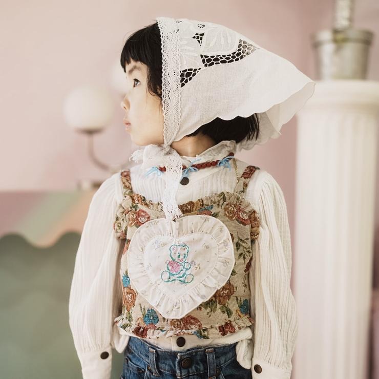 定価2310000円【ESCADA】エスカーダ　総ビーズ刺繍ビスチェドレス　36 キッズ ビスチェ （100～120cm・minicasico） | バースデイ | しまむら
