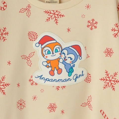 キッズ　スウェットシャツ（100～110㎝・それいけ！アンパンマン）