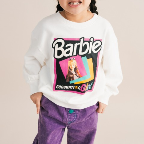 キッズ　プルオーバー（100～120cm・Barbie）