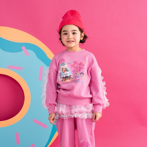 キッズ　プルオーバー（100～120㎝・Polly Pocket）