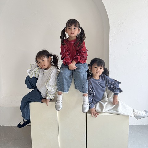 キッズ　プルオーバー(100～120cm･mirror bae.)