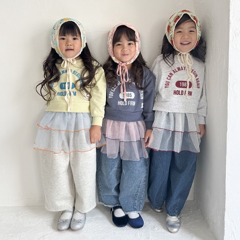 キッズ　プルオーバー(100～120cm･mirror bae.)