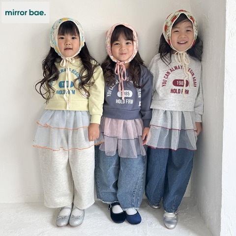 キッズ　プルオーバー(100～120cm･mirror bae.) ネイビー 208