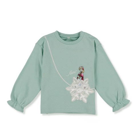 キッズ　肩開き長袖Ｔシャツ（100cm～120cm・DISNEY/ユニバーサルデザイン）