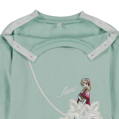 キッズ　肩開き長袖Ｔシャツ（100cm～120cm・DISNEY/ユニバーサルデザイン）