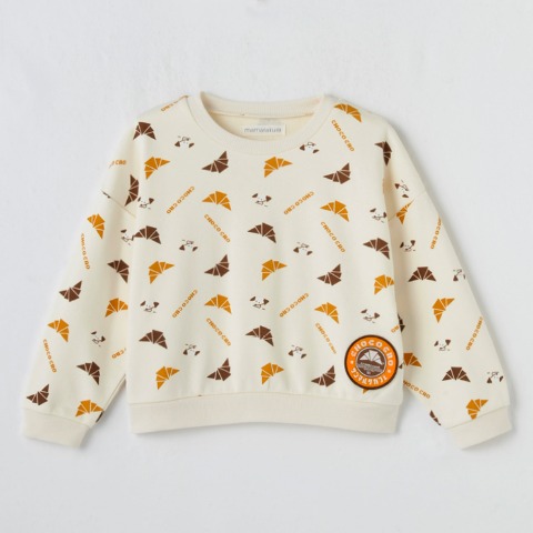 キッズ　プルオーバー（100～120cm・mamaraku/サンマルクカフェ）