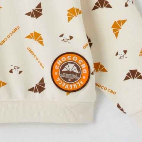 キッズ　プルオーバー（100～120cm・mamaraku/サンマルクカフェ）