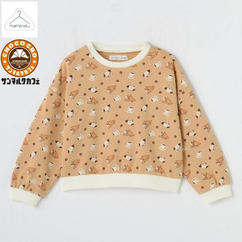 キッズ　プルオーバー（100～120cm・mamaraku/サンマルクカフェ）