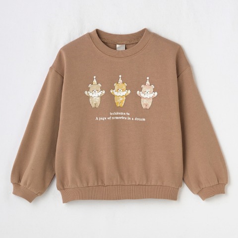 キッズ　プルオーバー（100～120cm・tete a tete / techikuma）