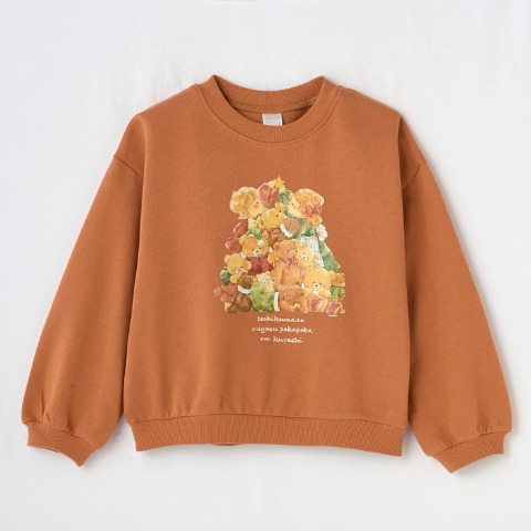 キッズ　プルオーバー（100～120cm・tete a tete / techikuma）