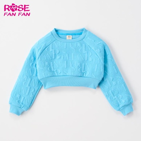 キッズ　プルオーバー（100～120cm・ROSE FAN FAN）