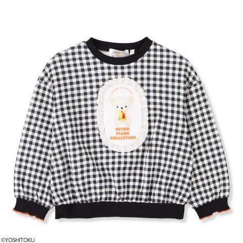 キッズ　プルオーバー（100～120cm・吉徳のぬいぐるみ）
