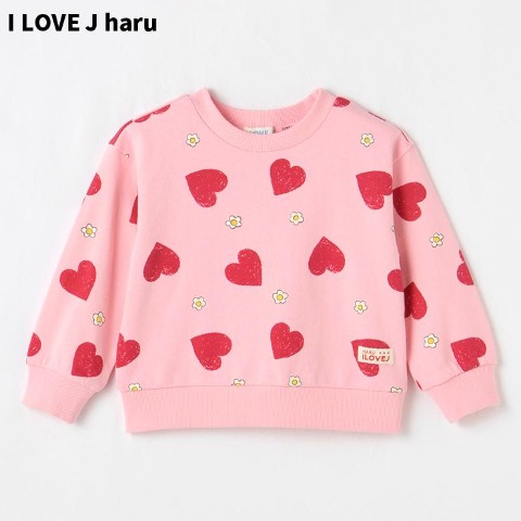 キッズ　プルオーバー（100～120cm・I LOVE J haru）