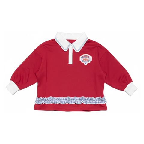 キッズ　プルオーバー （100～120cm・マリオンクレープ）