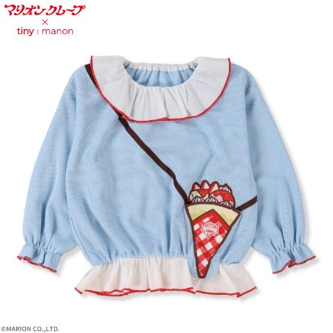 キッズ　プルオーバー （100～120cm・マリオンクレープ）