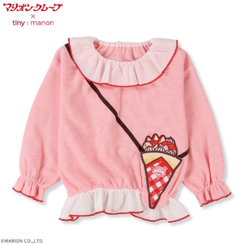 キッズ　プルオーバー （100～120cm・マリオンクレープ）