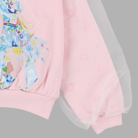 キッズ　長袖プルオーバー（100～120cm・ひみつのアイプリ）