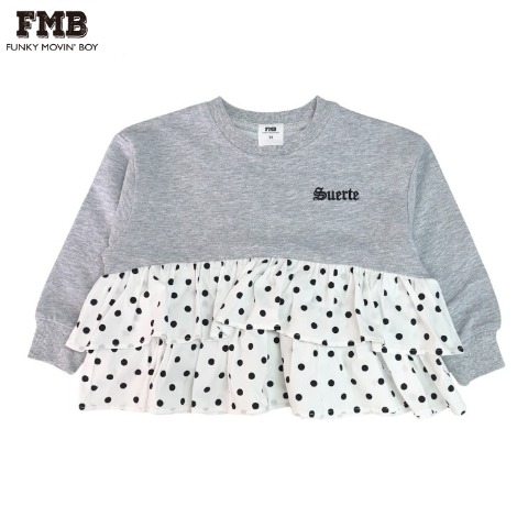 キッズ　フリルトレーナー（100～120cm・FMB）