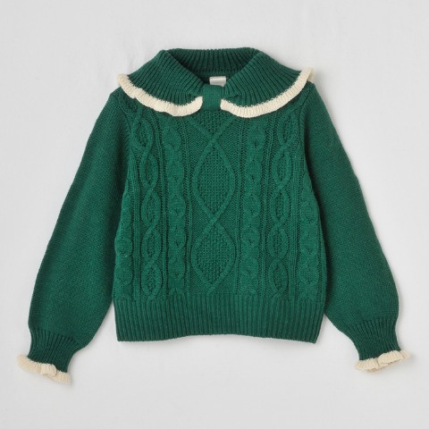 キッズ　ニットプルオーバー（100～120cm・futafuta）