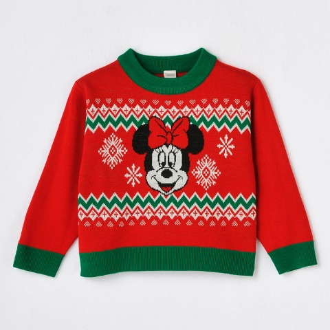 キッズ　ニットプルオーバー（100～120cm・futafuta/Disney）