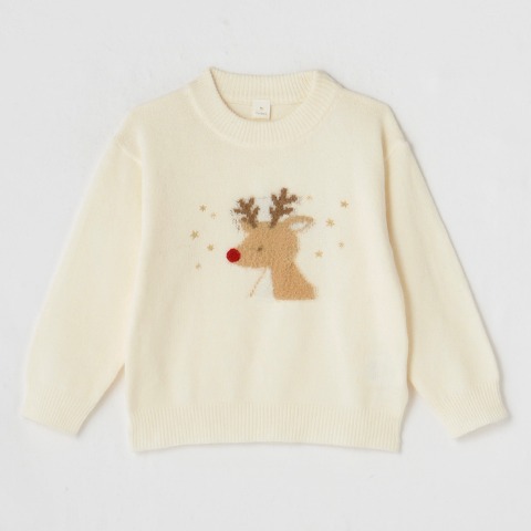 キッズ　ニットプルオーバー（100～120cm・Cottoli）