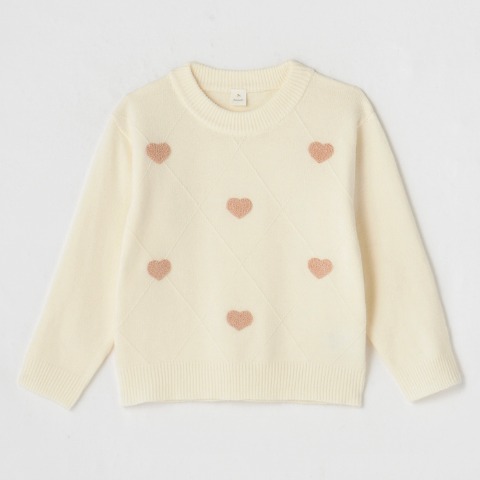 キッズ　ニットプルオーバー（100～120cm・Cottoli）