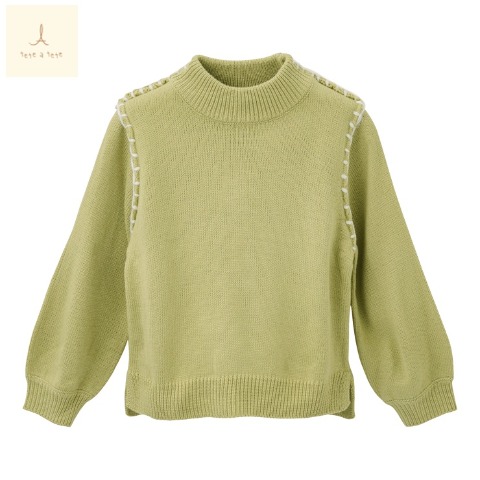キッズ　ニットプルオーバー （100～120cm・tete a tete）