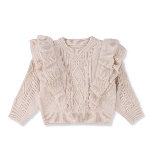 キッズ　ニットプルオーバー（100～120cm・tiny manon）