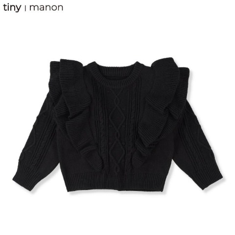 キッズ　ニットプルオーバー（100～120cm・tiny manon）